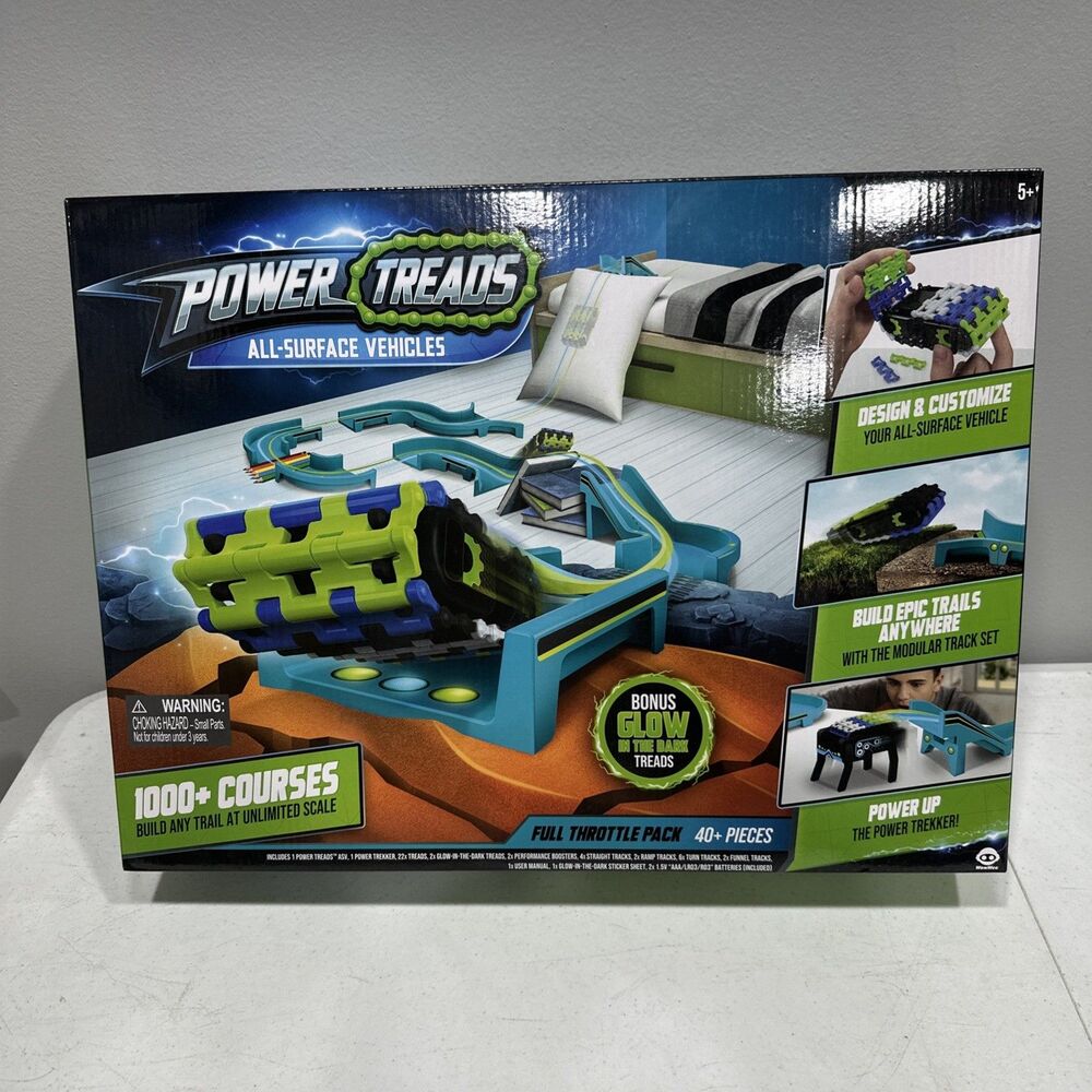 All-Surface Toy Vehicles Full Throttle Pack 40+ Pcs w/ Glow-in-The Dark Treads